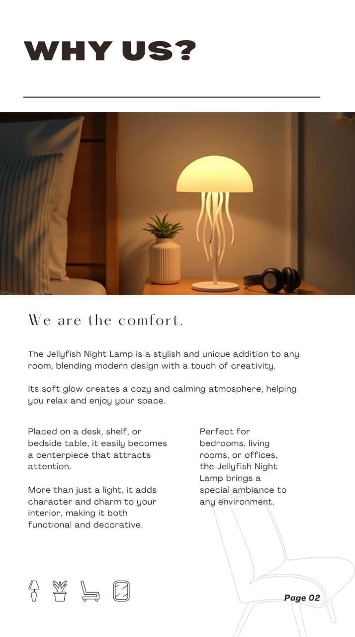 Jellyfish Night Light