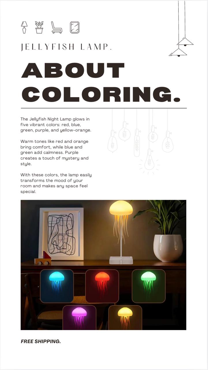 Jellyfish Night Light