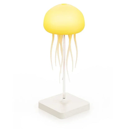 Cartoon Dancing Jellyfish Night Light RGB Gradient Cute Jellyfish Bedside Lamp Voice Control Type-C Charging LED Night Lamp